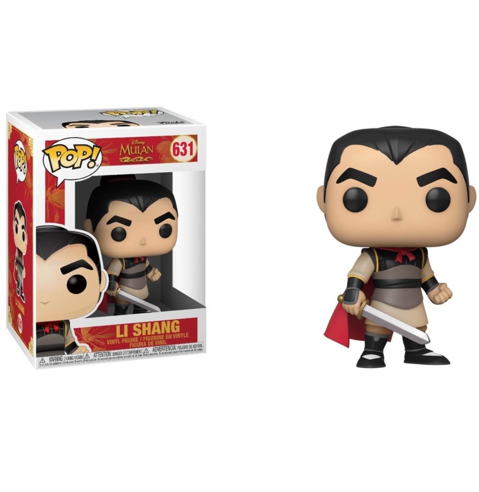 Figurine Disney Mulan - Li Shang Pop 10cm