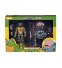 Figurine TMNT - 2-Pack Donatello & Krang In Bubble 18cm