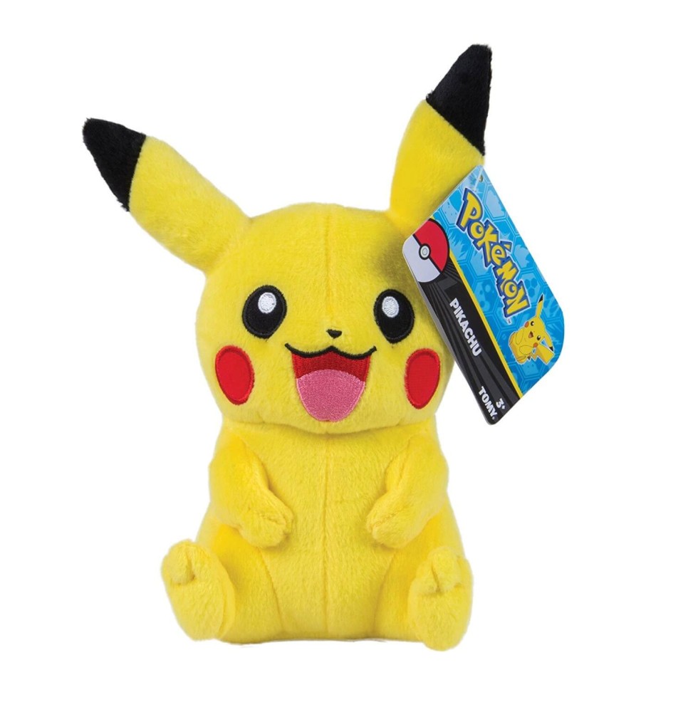 Peluche Pokémon Pikachu 20 cm