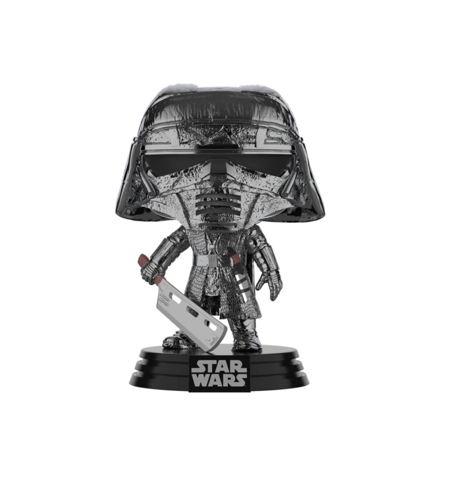 Figurine Star Wars Episode 9 - Knight Of Ren Axe Hematite Chrome Pop 10cm