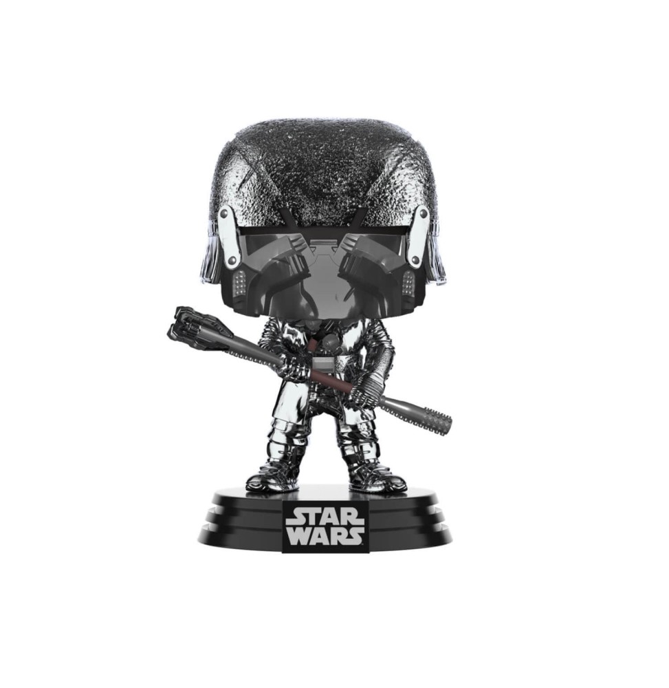 Figurine Star Wars Episode 9 - Knight Of Ren Club Hematite Chrome Pop 10cm