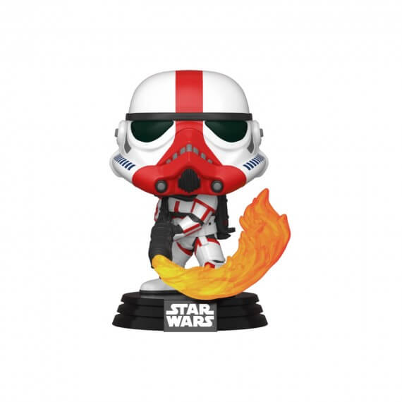 Figurine Star Wars Mandalorian - Incinerator Stormtrooper Pop 10cm