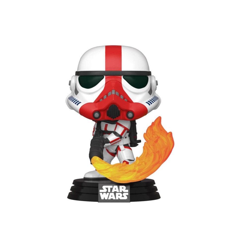 Figurine Star Wars Mandalorian - Incinerator Stormtrooper Pop 10cm