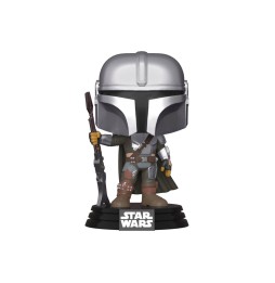 Figurine Star Wars Mandalorian - The Mandalorian With Gun Pop 10cm