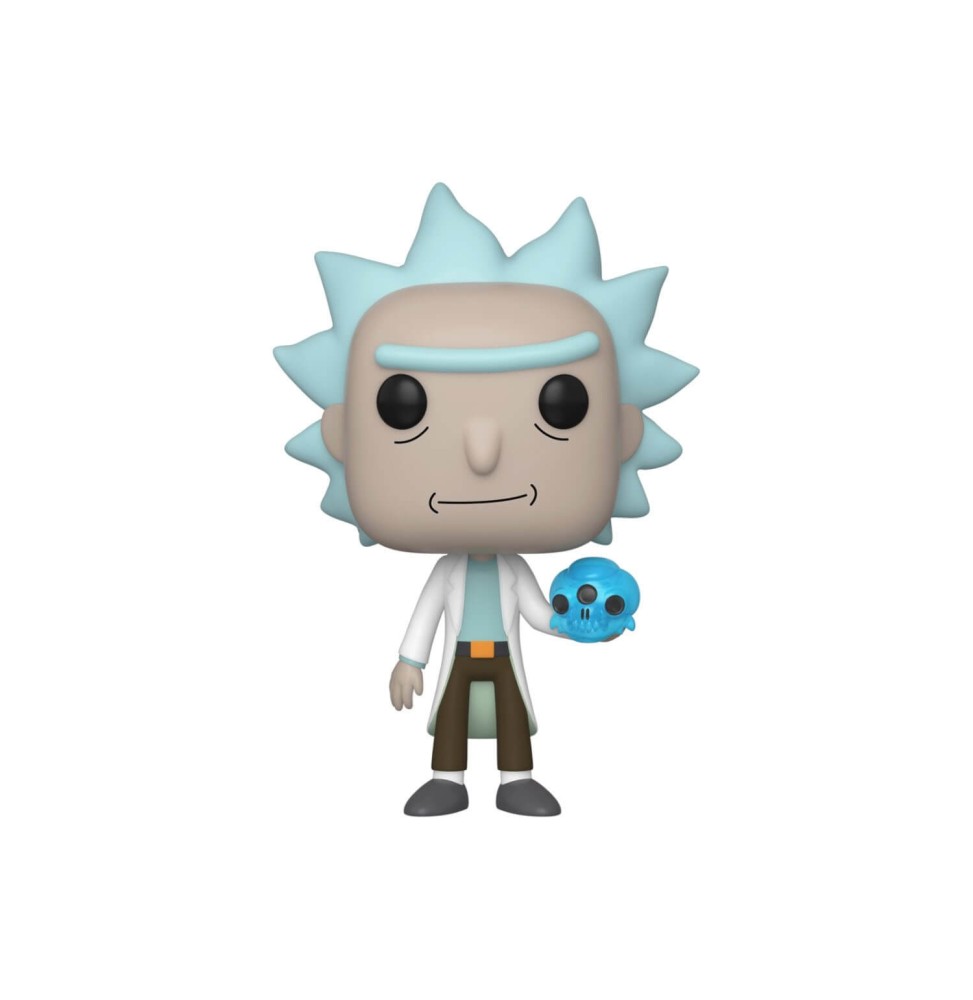 Figurine Rick & Morty - Rick With Cristal Skull Pop 10cm