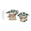 Figurine Star Wars Mandalorian - 2-Pack The Child Baby Yoda Boule + Tristesse 6cm