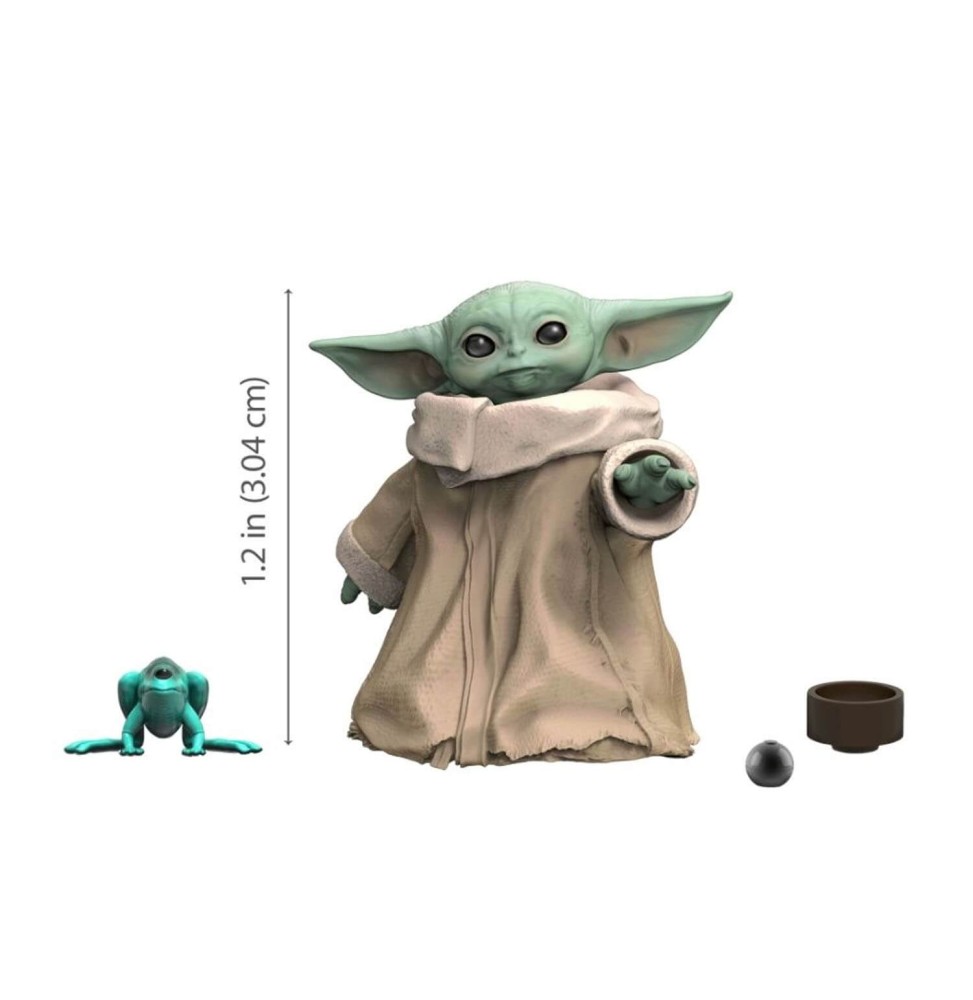 Figurine Star Wars Mandalorian - The Child Baby Yoda Black Series 3,5cm