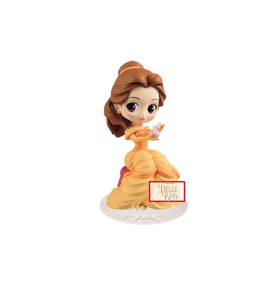 Figurine Disney - Belle Pastel Color Perfumagic Qposket 12cm