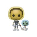 Figurine Rick & Morty - Space Suit Morty With Snake Pop 10cm