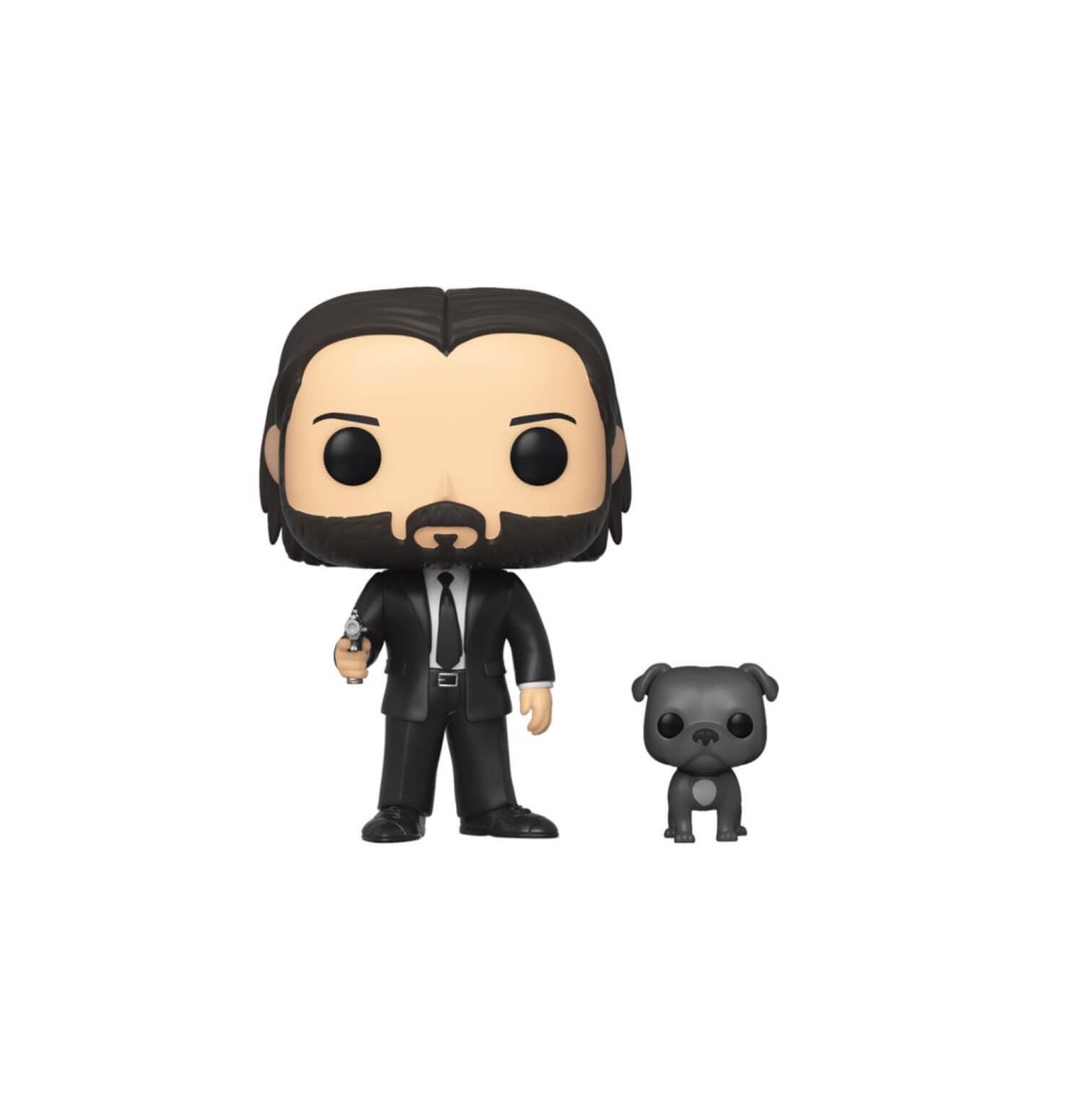 Figurine John Wick 2 - John Wick with Dog Pop 10cm