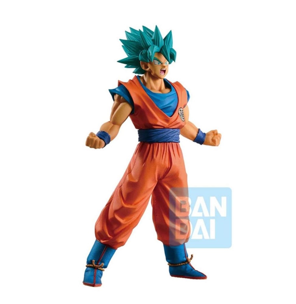 Figurine DBZ - Super Saiyan God Super Saiyan Son Goku Ichibansho History Of Rivals 25cm