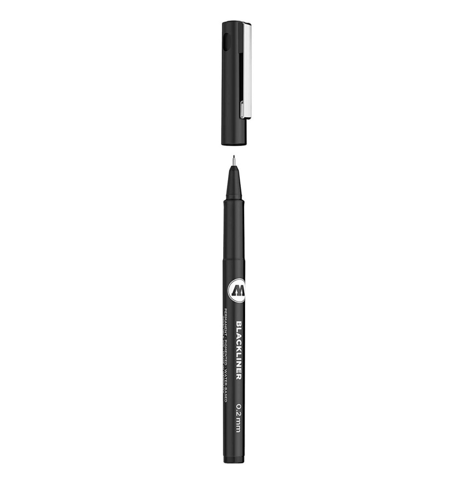 Marqueur BlackLiner Noir 0.2mm