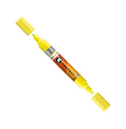 Marqueur Acrylic Twin OneForAll 220 Jaune Fluo 1.5/4mm