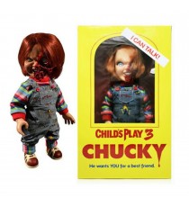 Figurine Chucky - Chucky Pizza Face Sonore 38cm