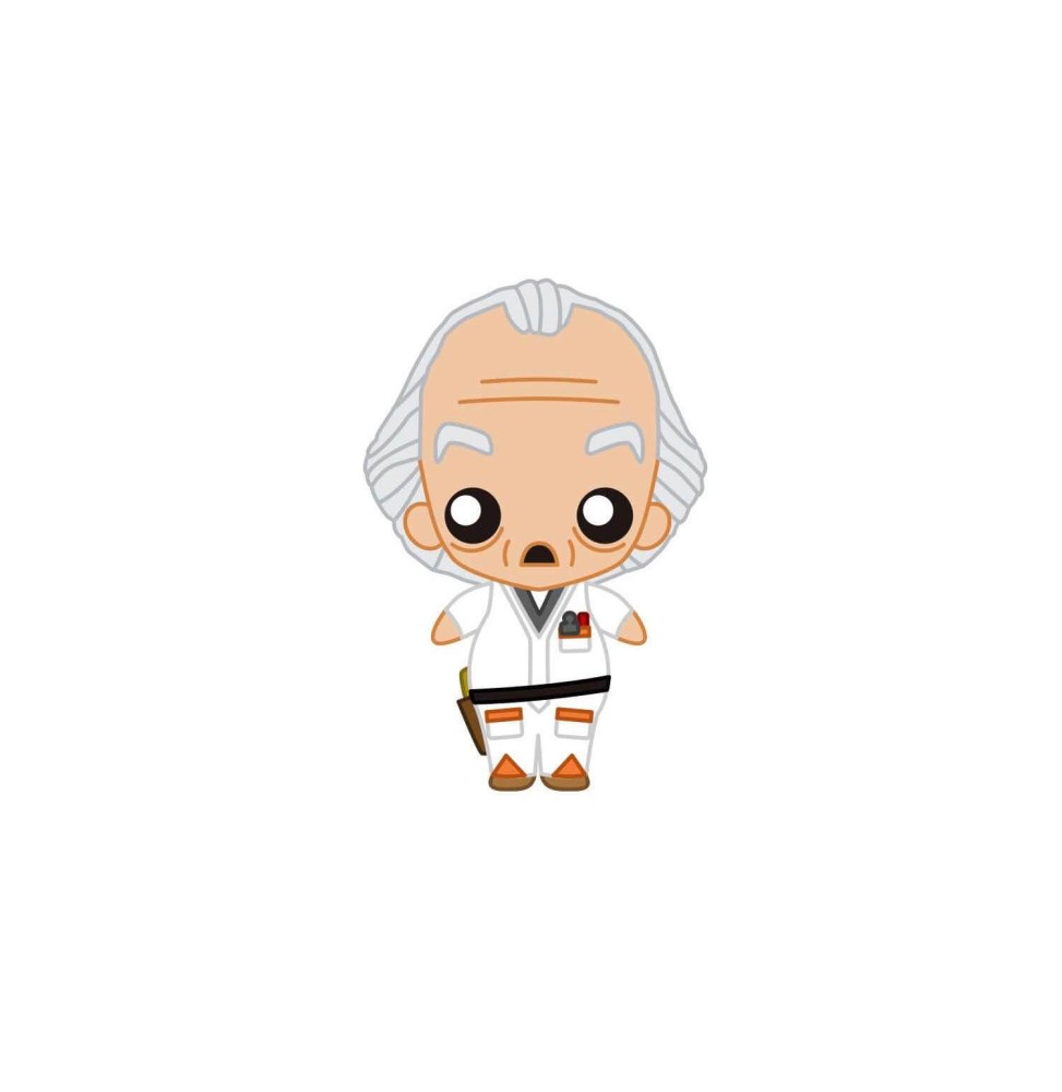 Figurine Retour vers le Futur - Doc Brown Pokis 7cm