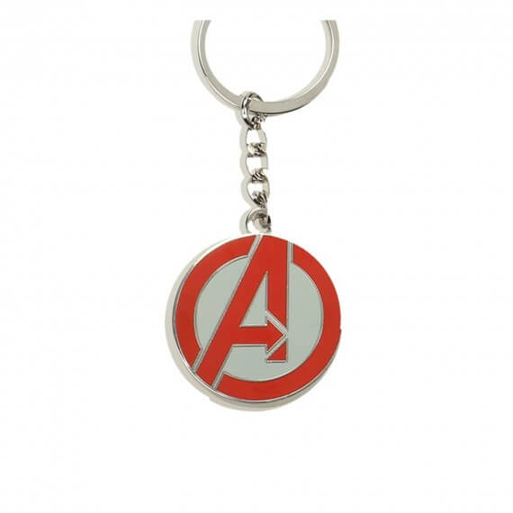 Porte Clé Marvel - Avengers Logo Métal 5cm