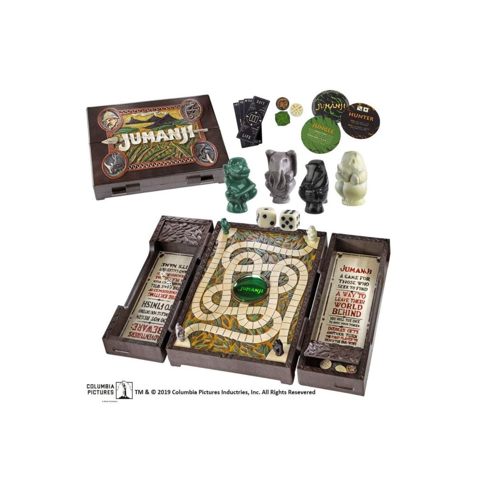 Réplique de collection du plateau de jeu Jumanji