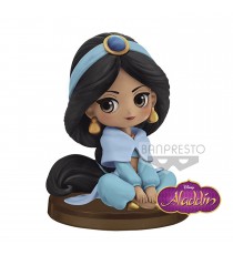 Figurine Disney - Jasmine Assise Q Posket Petit 4cm