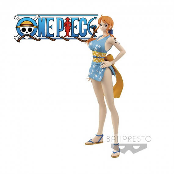 Figurine One Piece - Nami Wanokuni Style Ver A Glitter & Glamours 25cm