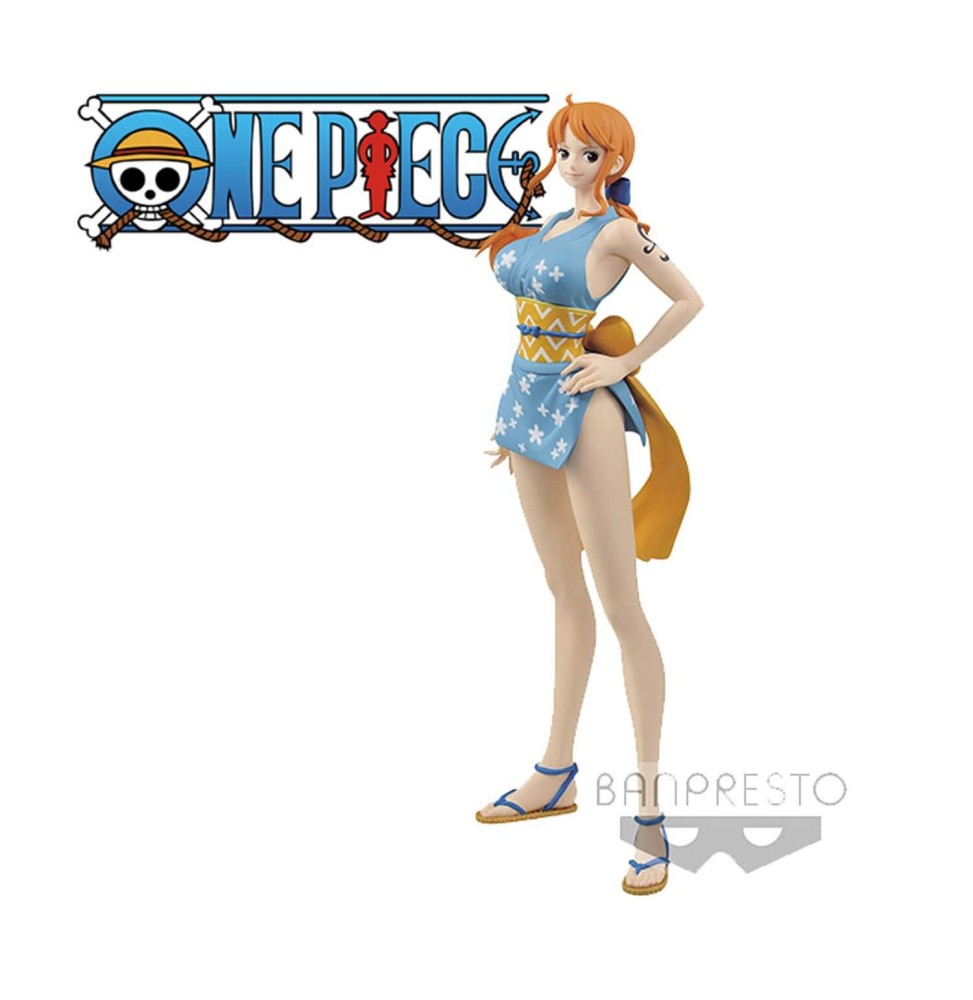 Figurine One Piece - Nami Wanokuni Style Ver A Glitter & Glamours 25cm