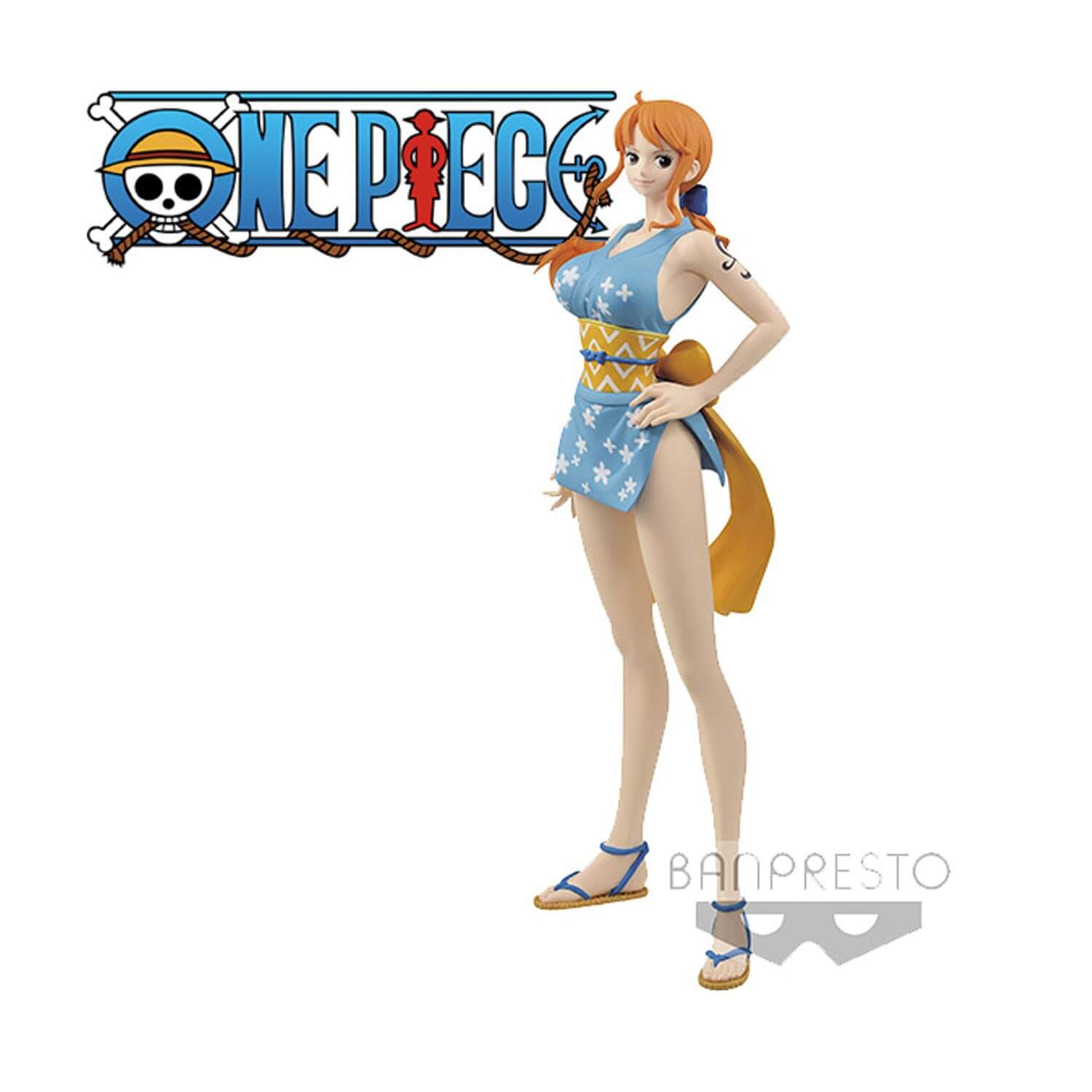 One Piece Nami Version A Wanokuni Style II Glitter & Glamours Statue