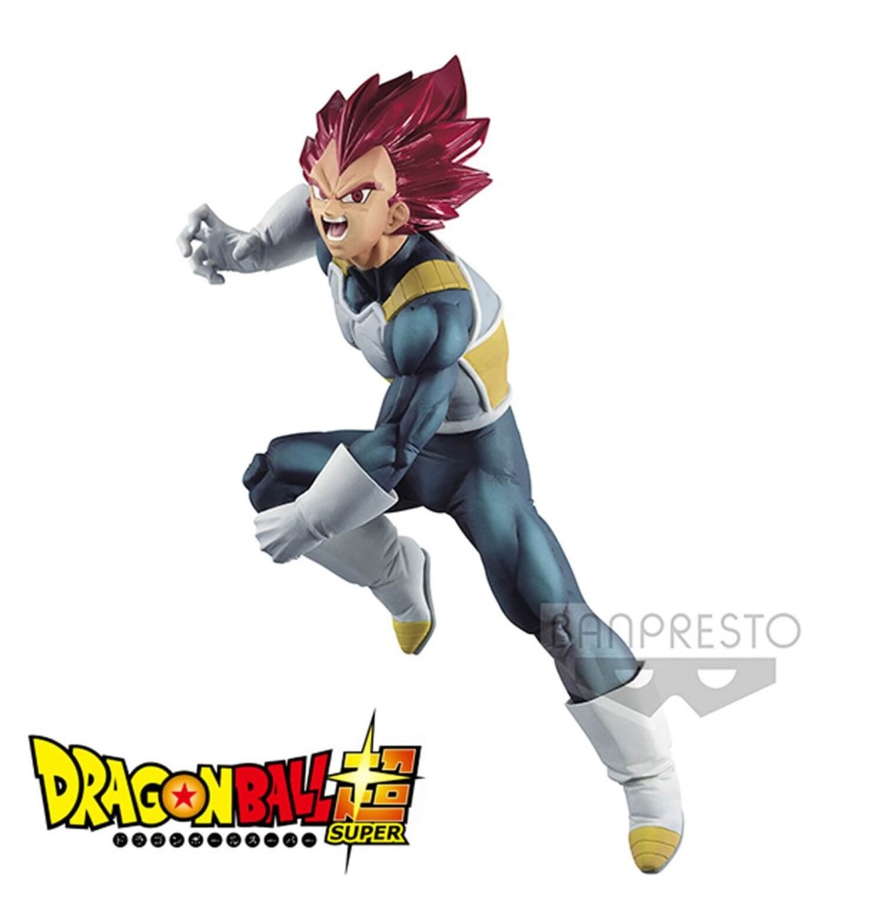 Figurine DBZ - Blood Of Saiyans Special Vegeta Super Saiyan God 15cm