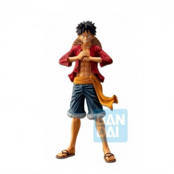 Figurine One Piece - Ichibansho Bonds Of Brothers Monkey D Luffy 28cm