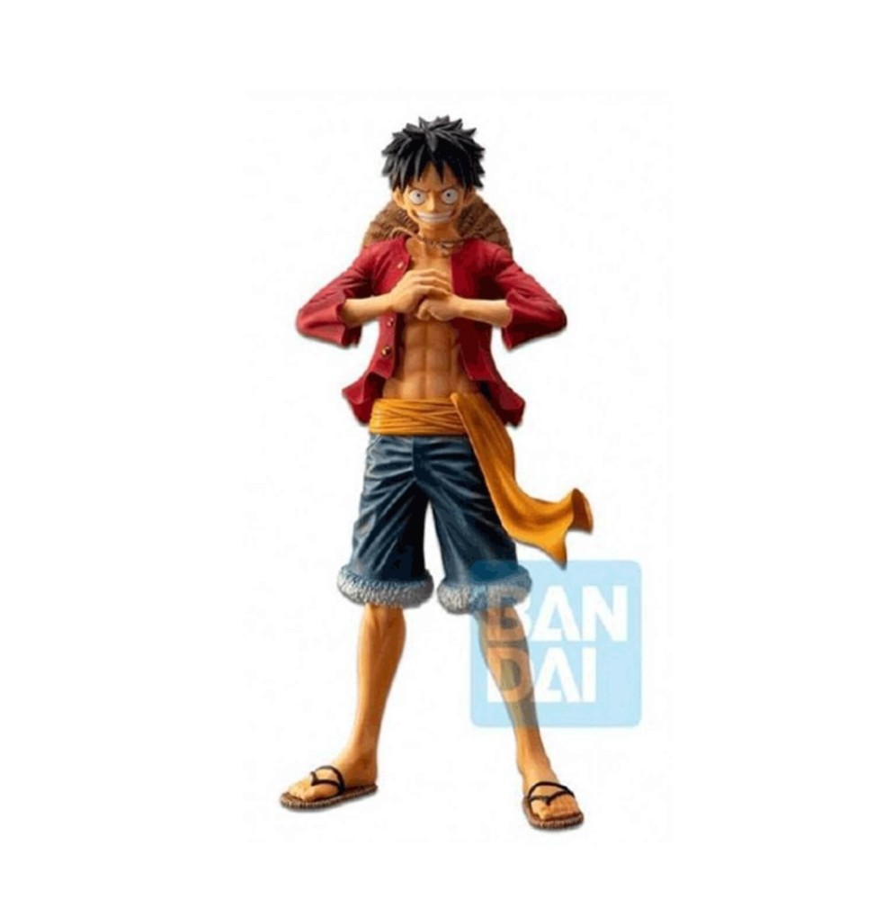 Figurine One Piece - Ichibansho Bonds Of Brothers Monkey D Luffy 28cm