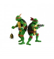 Figurine TMNT - 2-Pack Raphael & Michelangelo 18cm