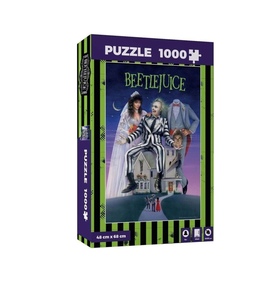 Puzzle Beetlejuice - Poster Beetlejuice 1000Pcs