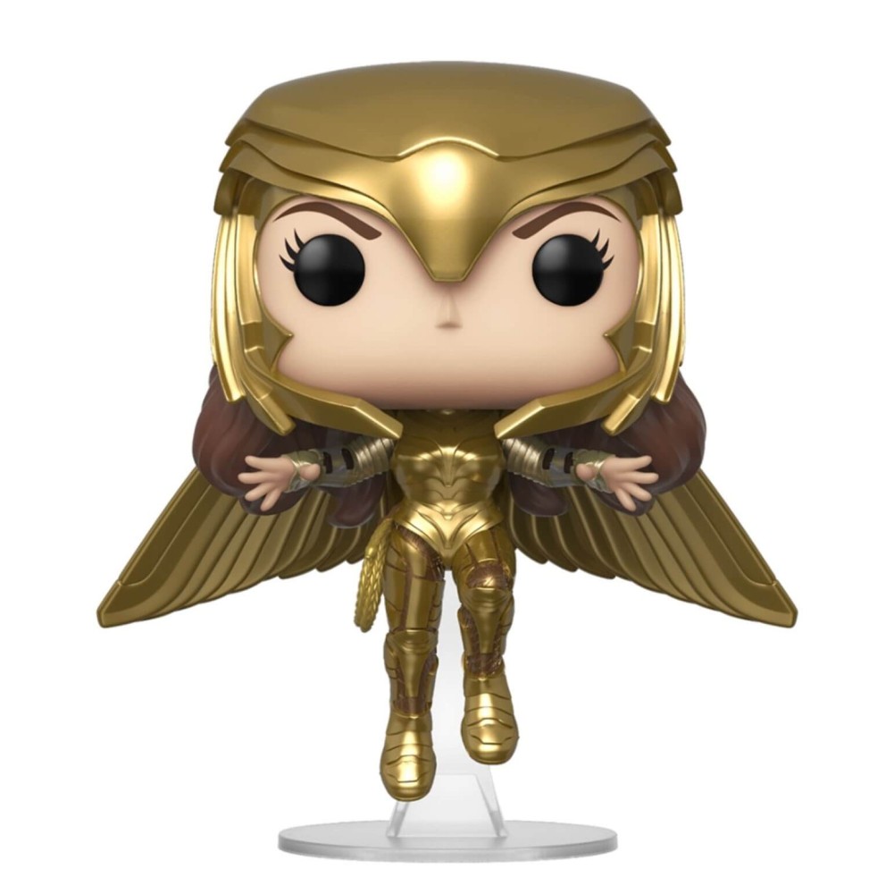 Figurine DC Heroes - Wonder Woman 84 Golden Armor Flying Pop 10cm