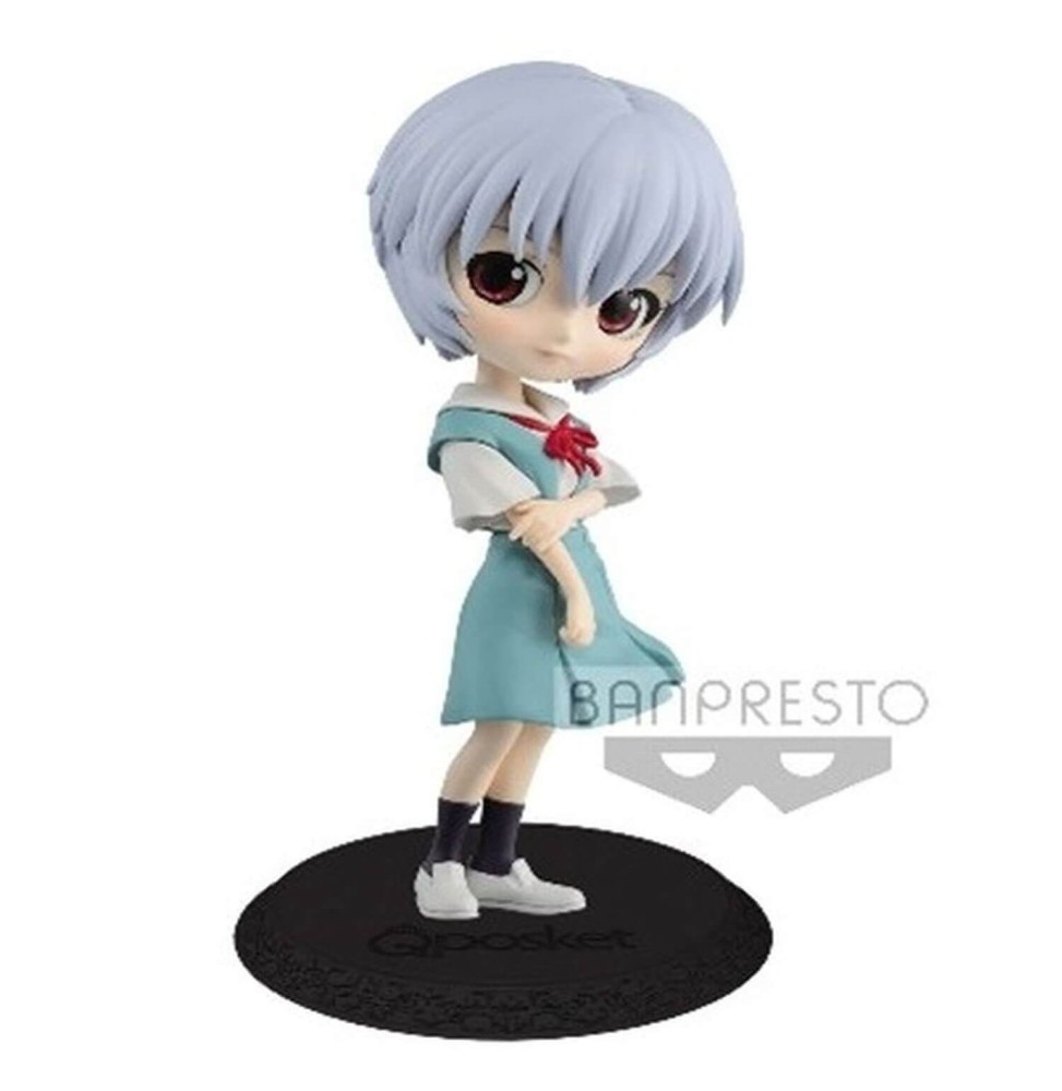 Figurine Evangelion - Rei Ayanami Color B Q Posket 14cm