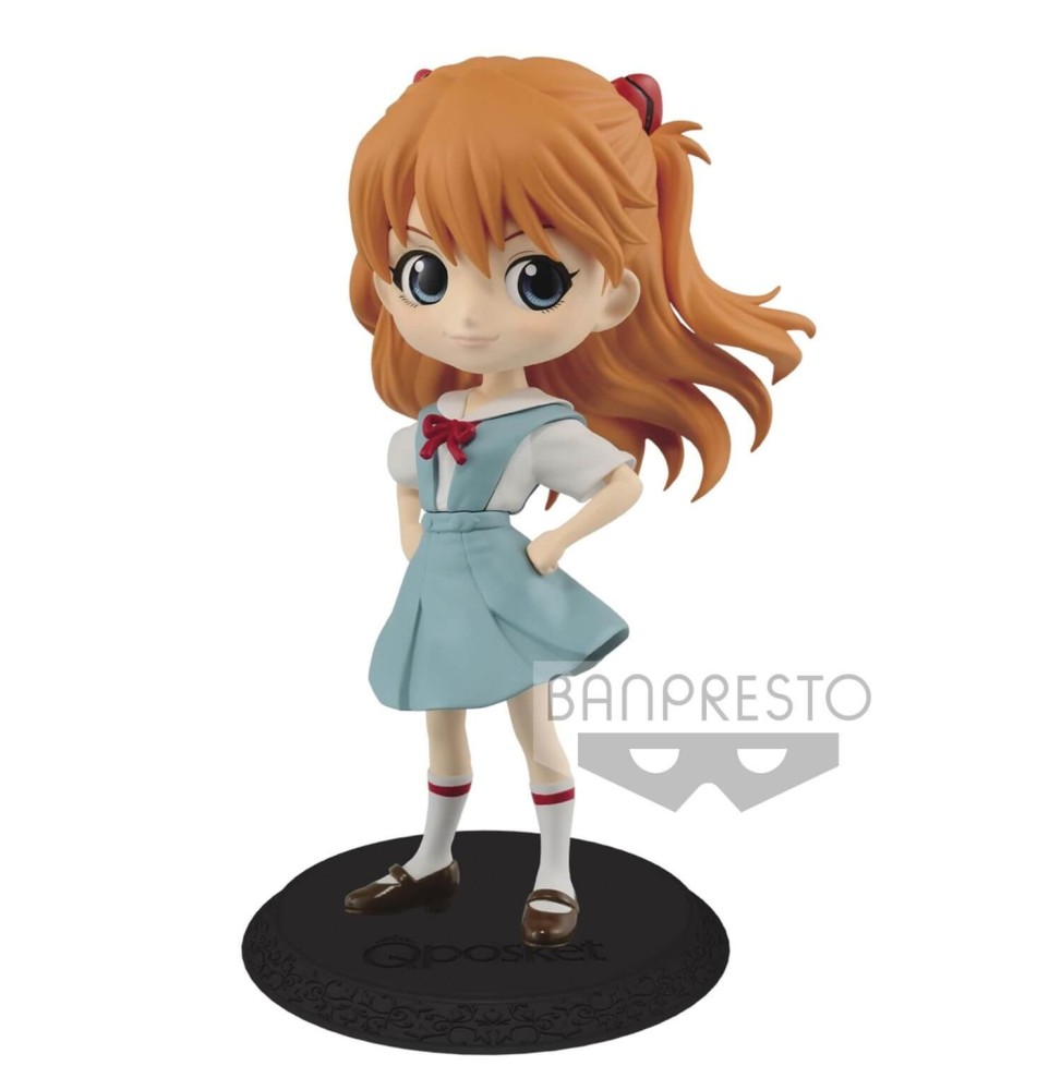 Figurine Evangelion - Asuka Langley Color B Q Posket 14cm