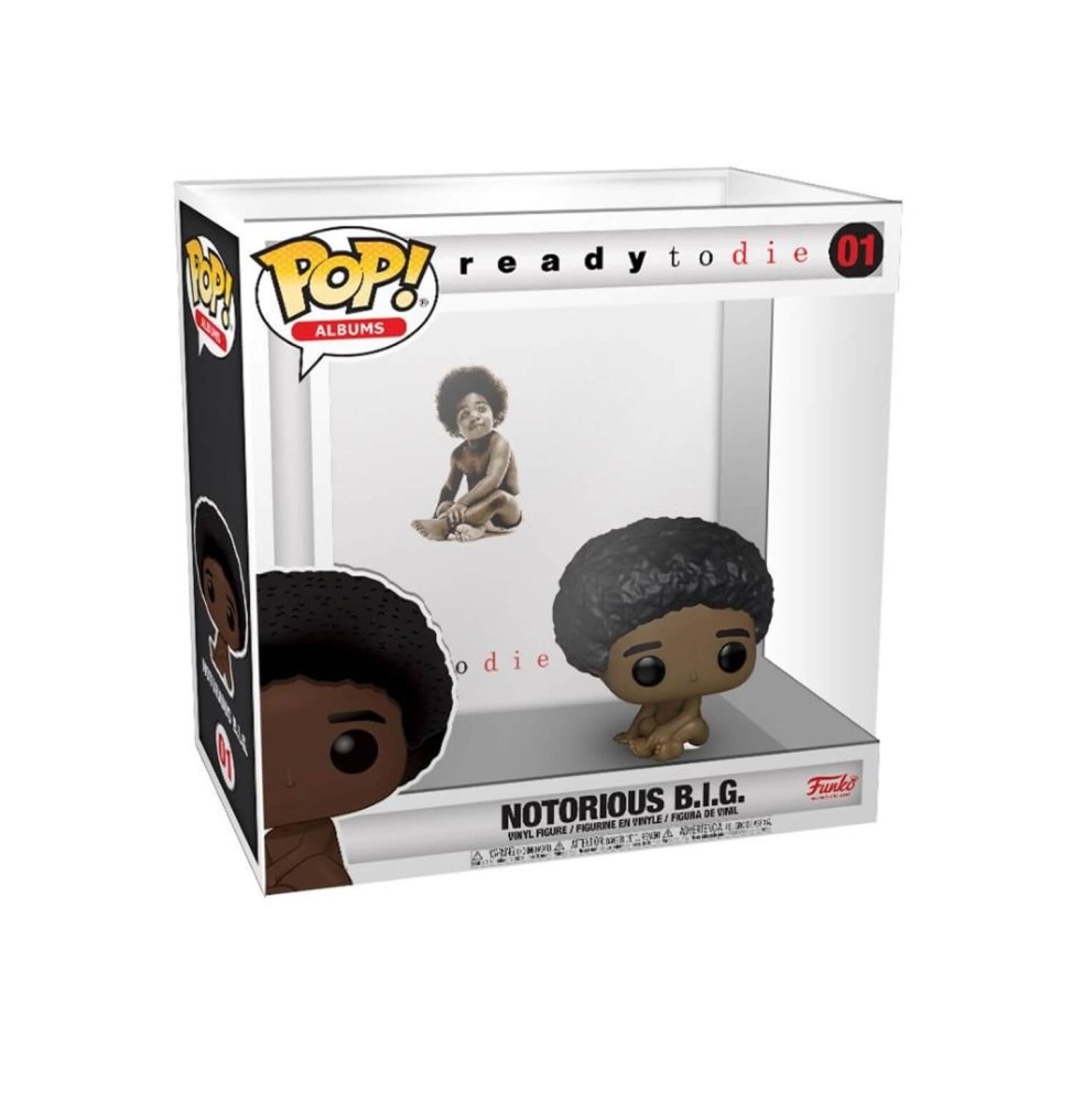 Figurine Notorious Big - Albums Notorious Big : Ready to Die Pop 18cm