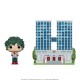 Figurine My Hero Academia - Town U.A Hight School With Deku Pop 10cm