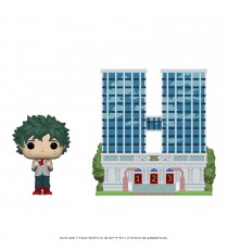 Figurine My Hero Academia - Town U.A Hight School With Deku Pop 10cm