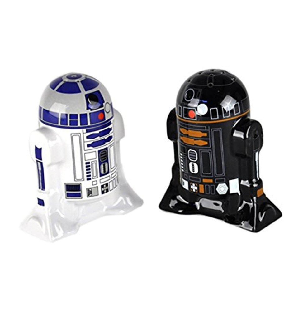 Salière et Poivrière Star Wars - R2D2 et R2Q5 9cm