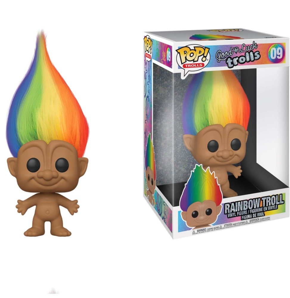 Figurine Trolls - Troll Multicolor Pop 25cm