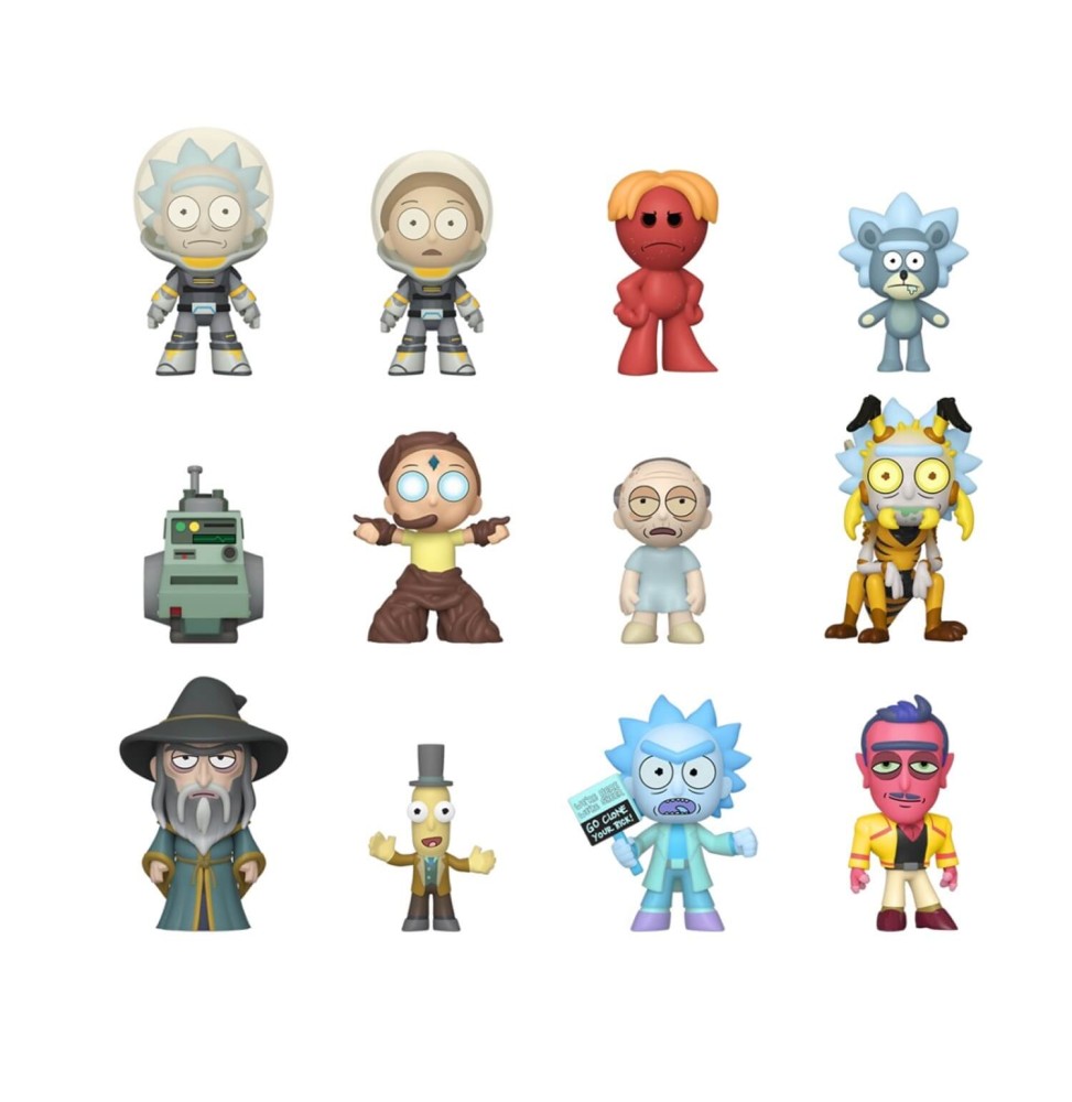 Figurine Rick And Morty Mystery Minis Serie 2 - 1 boîte au hasard