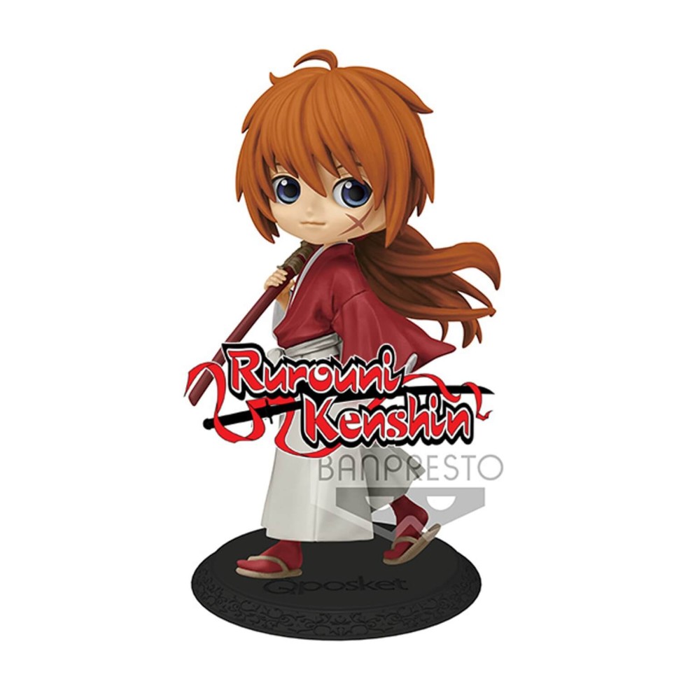 Figurine Ruroni Kenshin - Kenshin Himura Ver A Q Posket 14cm