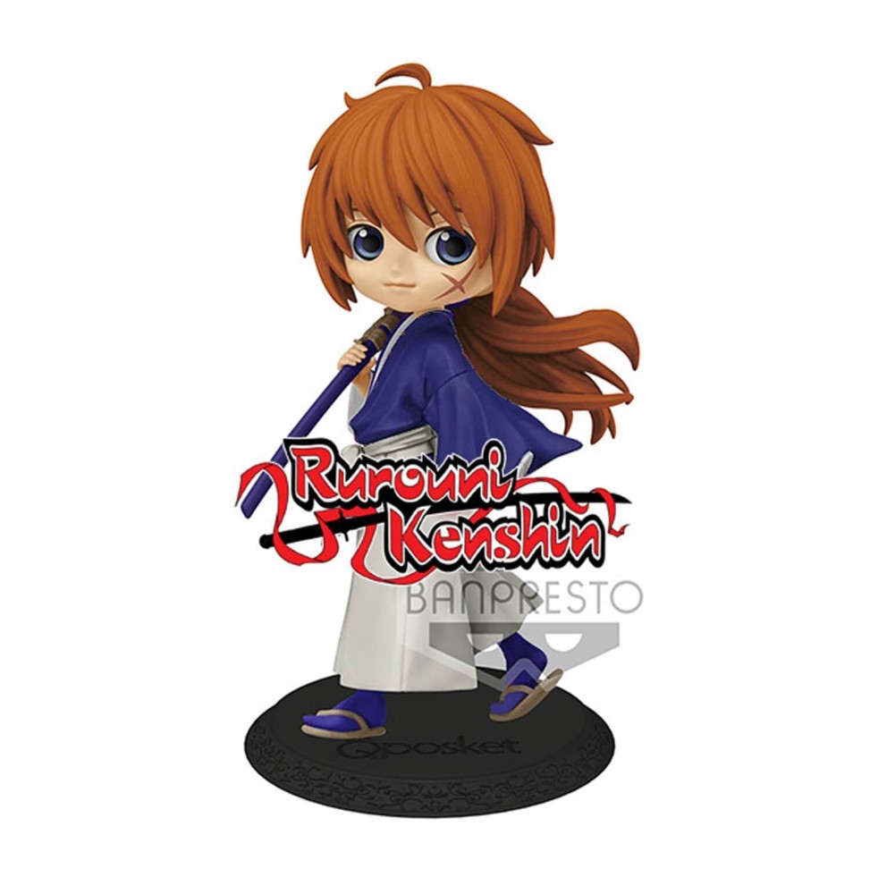 Figurine Ruroni Kenshin - Kenshin Himura Ver B Q Posket 14cm