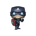Figurine Marvel Avengers Game - Captain America Pop 10cm