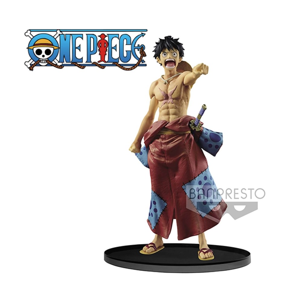 Figurine One Piece - Monkey D Luffy Wanokuni Colosseum 2 Special 19cm