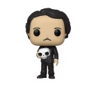 Figurine Icons - Edgar Allan Poe With Skull Pop 10cm