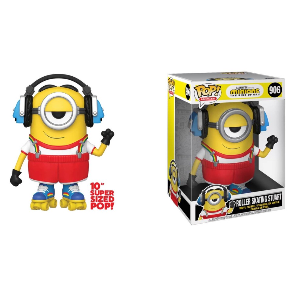 Figurine Minions 2 - Roller Skating Stuart Pop 25cm