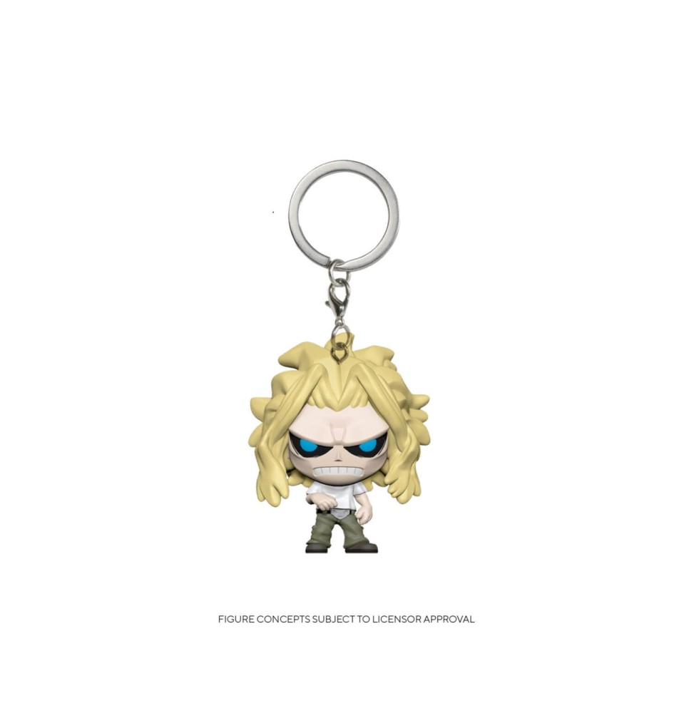 Porte Clé My Hero Academia - All Might Weakened State Pocket Pop 4cm