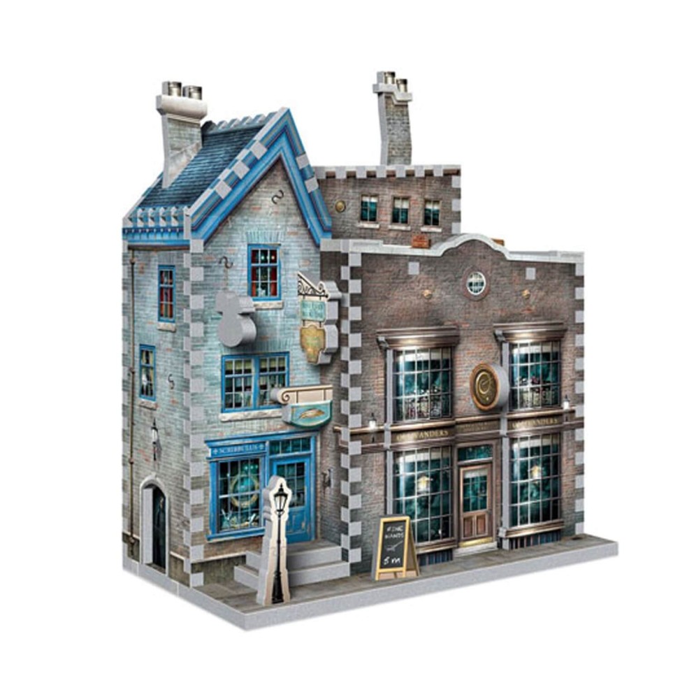 Puzzle 3D Harry Potter - Boutiques Ollivander et Scribbulus 295 Pièces