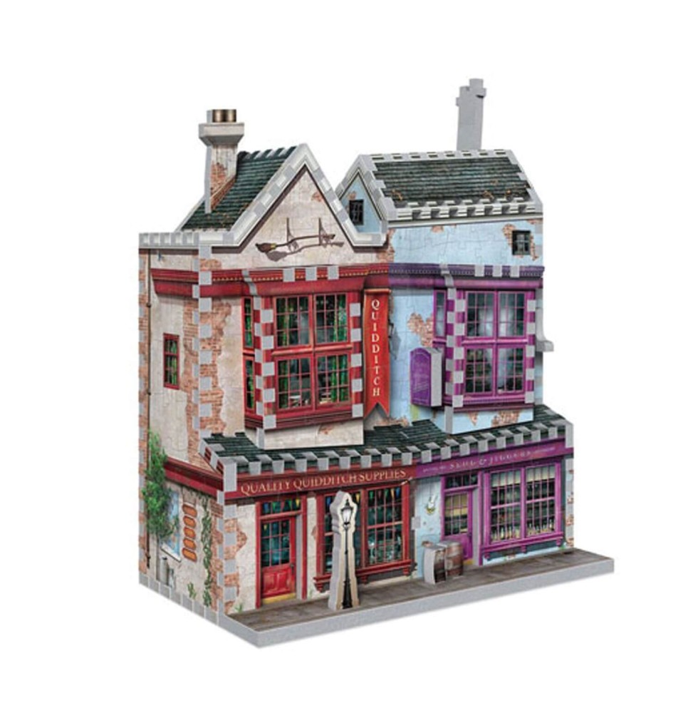 Puzzle 3D Harry Potter - Boutiques Accessoires de Quidditch et Slug and Jiggers 305 Pièces