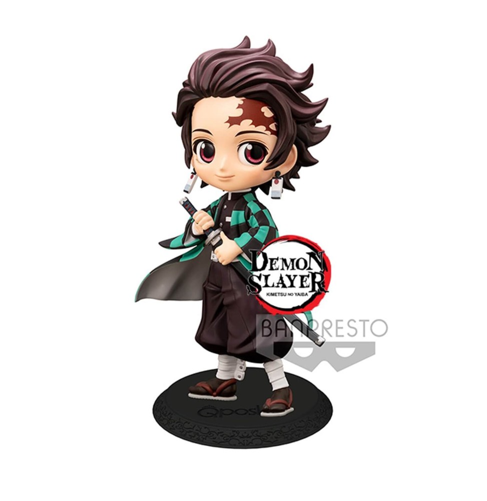 Figurine Demon Slayer Kimetsu No Yaiba - Tanjiro Kamado Ver A Q Posket 14cm