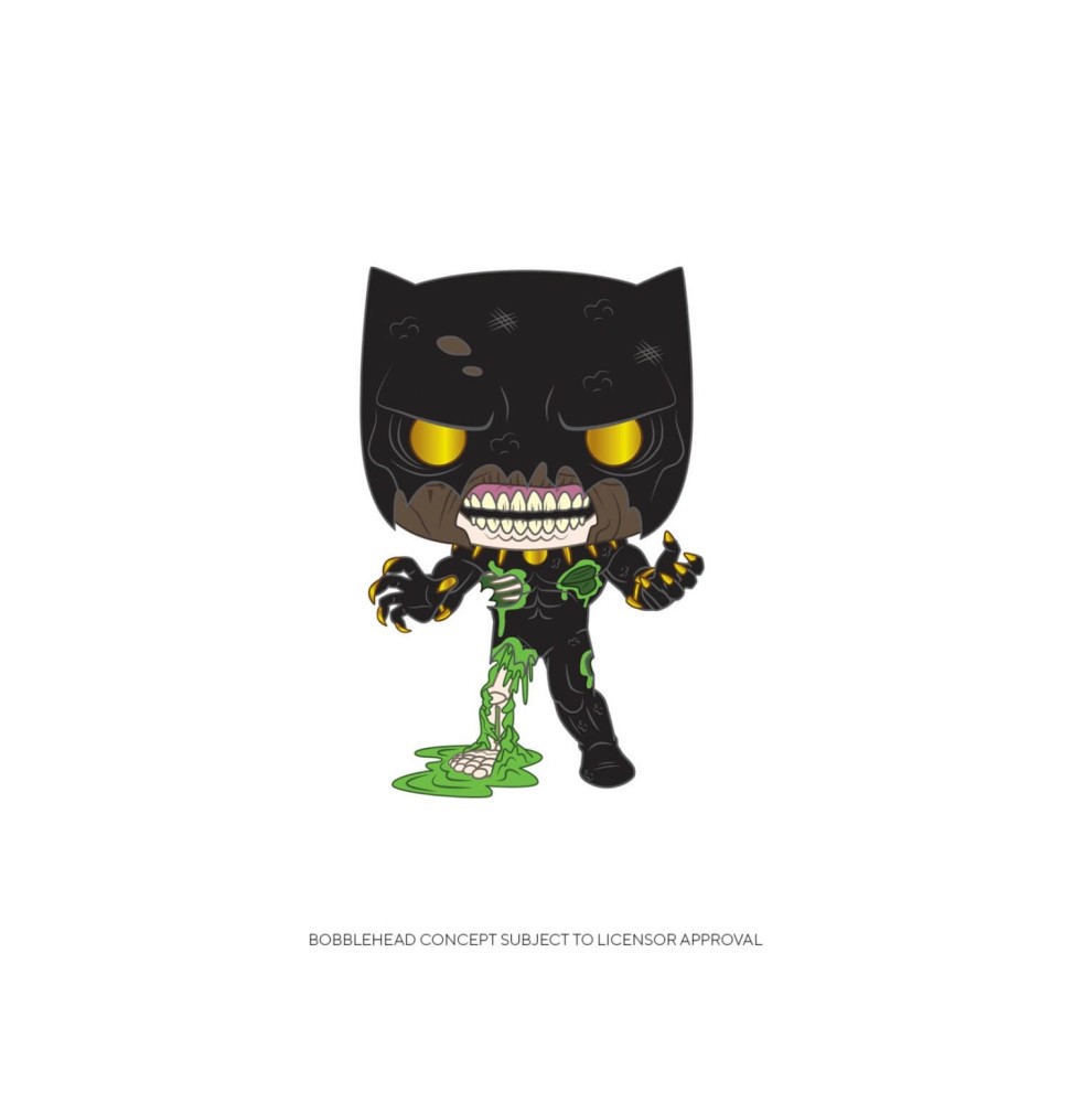 Figurine Marvel - Zombies Black Panther Pop 10cm